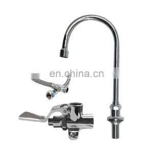 High Quality New Design Single Pedal Valve Rigid With Swivel Goose Neck Spout in Good Price Direct From Manufacture thumbnail-1