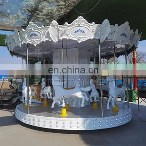 Theme Park Amusement Machinery Equipment Carousel for Kiddie for Sale thumbnail-4