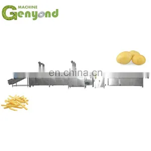 High Quality Frozen French Fries Chips Making Machine Processing Line Plants thumbnail-5