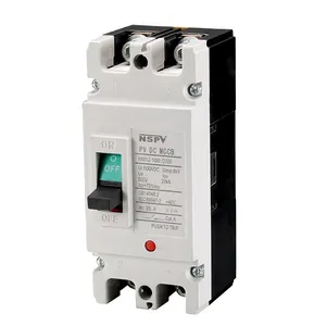 PV Solar System Electrical Molded Case Circuit Breaker DC MCCB in 1-4P thumbnail-1