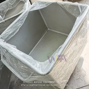 Factory Customized Cow Slaughterhouse 200L Standard Trolley For Livestock Abattoir thumbnail-5
