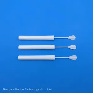 Disposable Medical Sterile Nylon Flocked Vaginal Sampling Swab for HPV Testing thumbnail-2
