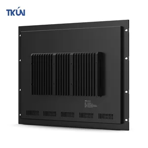 TKUN19inch Rack Mounted Industrial All-in-one Machine1280*102410 Point Capacitive Touch Screen for Network Cabinet thumbnail-2