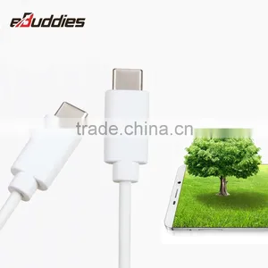 White Super Speed Usb Sync & Charge Cable Usb 3.1 Type c to Usb 2.0 A Type thumbnail-1