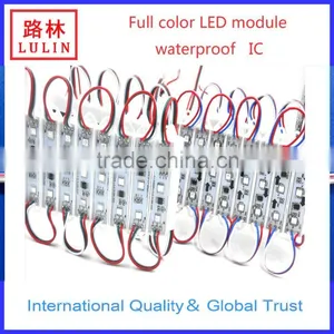 SMD Sealant 5050 Full Color Pixel Waterproof LED Module With Factory Price DC12V 0.75W thumbnail-1