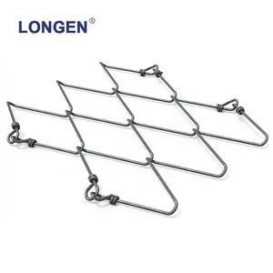 Factory Price G65/3 Active Structural Defense System Rockfall Barrier Wire Mesh for Slope Stabilization Woven Chain Link thumbnail-1