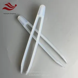 Pfa Serrated Tweezers Anti - Slip Clips, Corrosion - Resistant Teflon Serrated Clamps for Stable Particle Grasping thumbnail-1