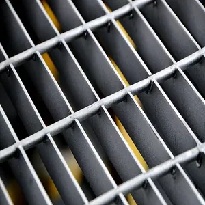 Welded Steel Bar Grating Hot Dip Galvanized High Load Bearing for Construction and Bridge thumbnail-4