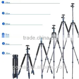 Portable Adjustable Tripod Monopod With Ball Head for DSLR Camera Travel thumbnail-6