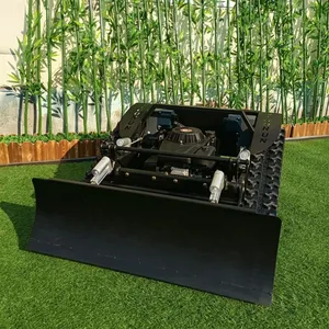 9Hp EPA Approved Gasoline Engine All Terrain All Slopes Remote Control Mowing Machine thumbnail-2