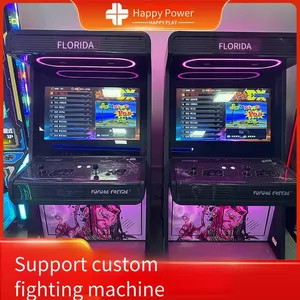 Large Moonlight Treasure Box Arcade Fighting Game - King of Fighters '97 Nostalgic Street Fighter Two - Player Desktop Coin - Operated Joystick Video Game Machine thumbnail-1