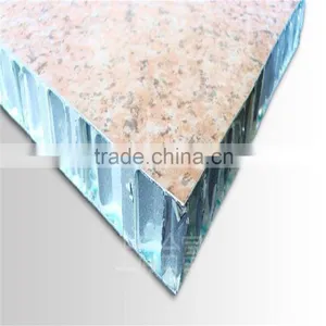 Artistic Stone Grain Aluminum Material Honeycomb Panel Sandwich Panel thumbnail-1