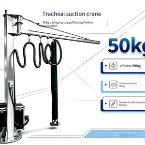 Tracheal Suction Hoist, Vacuum Tracheal Hoist, Vacuum Suction Cup for Handling 50kg Packaging Bags, Feeding, Dosing, Palletizing, Non-standard Customization thumbnail-1