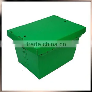 2015 Custom Cheap Polypropylene Plastic Corrugated Tote thumbnail-2