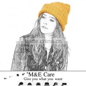Promotional Good Quality Types of Women Knit Winter Hat thumbnail-1