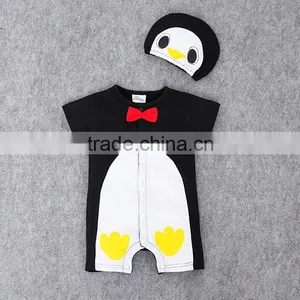 2016 Hot Sale Boutique Baby Clothes Summer Boys Romper Short Sleeve Animal Printed Toddlers Romper Suit thumbnail-6
