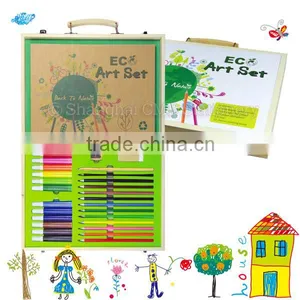 Eco Creative Natural Wooden Gift Box Rainbow Art Set thumbnail-3