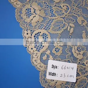 100% Nylon Computer Lace Fabric for Hot Sexy Girls for Bra and Lingerie thumbnail-1