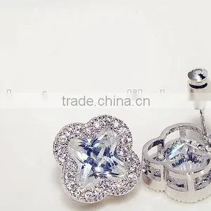 Sapphire Fashion Earrings Jewelry Young Ladies Fashion Accessories Jewelry Fashion Intimate Jewelry thumbnail-1
