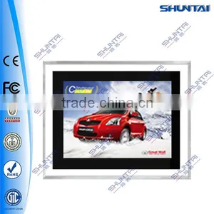 Wall Mounted Led Acrylic Crystal Edge-lit Light Box thumbnail-1