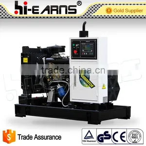 15KVA 1500rpm Water Cooled Portable Open Diesel Generator Set for Sale thumbnail-2