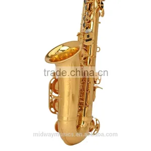 MAS-R54 Gold Lacquer Alto Sax /saxophone thumbnail-1