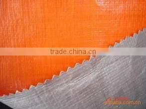 180gsm Orange/silver Waterproof and Weather Resisitant pe Tarp thumbnail-1
