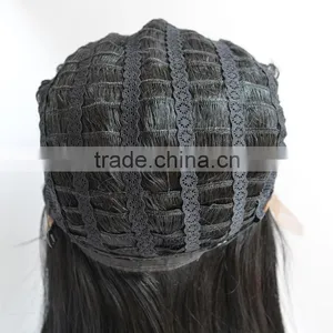 High Quality Brazilian Human Hair Front Lace Wig, Black Women Remy Straight Front Lace Wig thumbnail-6