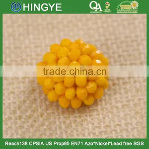 New Arrival Fancy Hand-made Beaded Button 15773 thumbnail-1