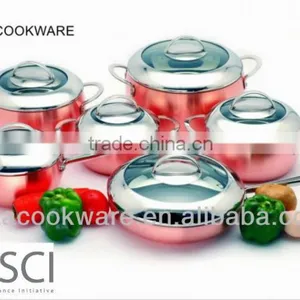 Tri-ply Copper Cookware for Wholesale/Retailer thumbnail-1