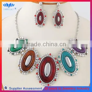 Lady Alloy Jewelries New Costume African Jewelry Sets thumbnail-1