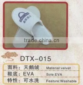 Custom Washable Disposable Hotel Slippers thumbnail-1
