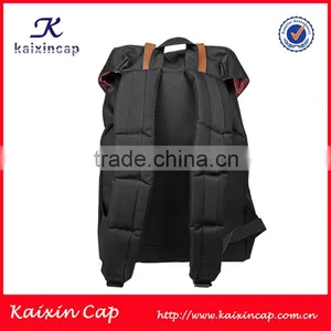 High Quality Custom 2015 Drawstring Canvas Men Backpack thumbnail-3