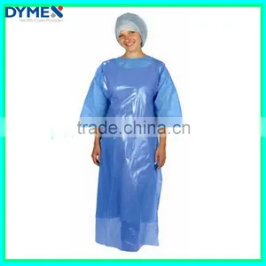 PE Apron Restaurant For Adults Colorful Disposable Plastic Apron thumbnail-1