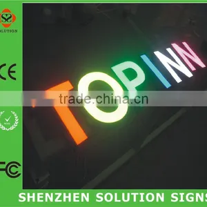 Storefront Resin Green Light Led Illuminated Letter thumbnail-2
