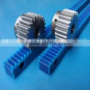 OEM&ODM Nylon6 Gear Rack and Pinion MC Nylon Gear Rack for Sliding Gate Sets thumbnail-1