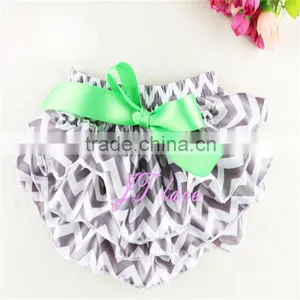 Brown Leopard With Hot Pink Bow Bloomers- Toddler Ruffle Shorts-ruffle Shorts thumbnail-2