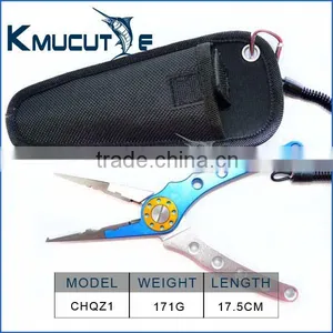 Multifunctional High Quality Outdoor Fishing Tackle Aluminum Alloy Fishing Pliers Kmucutie Pliers CHQZ1 thumbnail-6