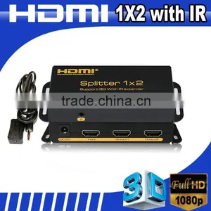 1.4v 3D 4kx2k 1x2 HDMI Video and Audio Amplifier Splitter thumbnail-1