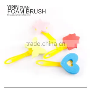 Different Shapes Patterned DIY Foam Brush thumbnail-2