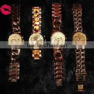Fashion Cheap Metal Watches China Supplier Custom Design Metal Wristwatch Promotion Made in China Gold Watch Clock Men Large thumbnail-4