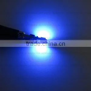 12V T10 194 2 SMD ERROR FREE LED Light Bulb Blue thumbnail-2