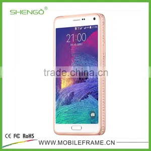 Diamond and Metal Phone Cases for Samsung Note 4 thumbnail-1