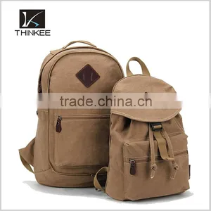 China Backpack Wholesaler High Quality Canvas Backpack Bag thumbnail-1