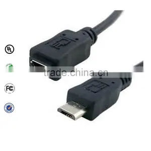 Micro Usb Male to Micro Usb Jack Cable thumbnail-1