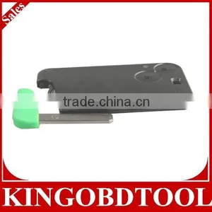 433MHZ 2 Button Renault Laguna Key Card With Blade With Chip High Quality+Free Shipping thumbnail-1