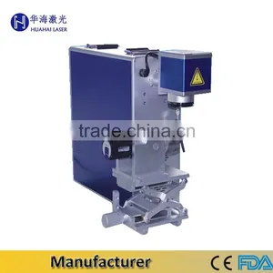 10W 20W 30W Mini Fiber Laser Marking/engraving Machine for Laptop Keyboard/mobile/keypad/keyboard thumbnail-1