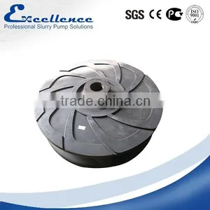 Corrosion Resistant Rubber Lined Slurry Pump Impeller thumbnail-2