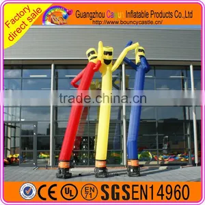 Customosed Logo Advertising Dancing Man Inflatable Sky Tube Air Dancer thumbnail-1