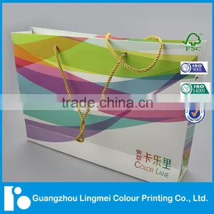 Recyclable Feature and Offset Paper Bag Printing Surface Handling Cheap Paper Bag Printing thumbnail-1